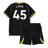 Chelsea Romeo Lavia #45 Bortatröja Barn 2026-27 Kortärmad (+ Korta byxor)